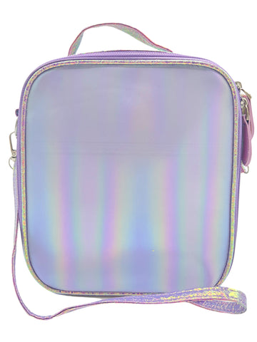 Bari Lynn Lunch Bag- Lavender Shimmer