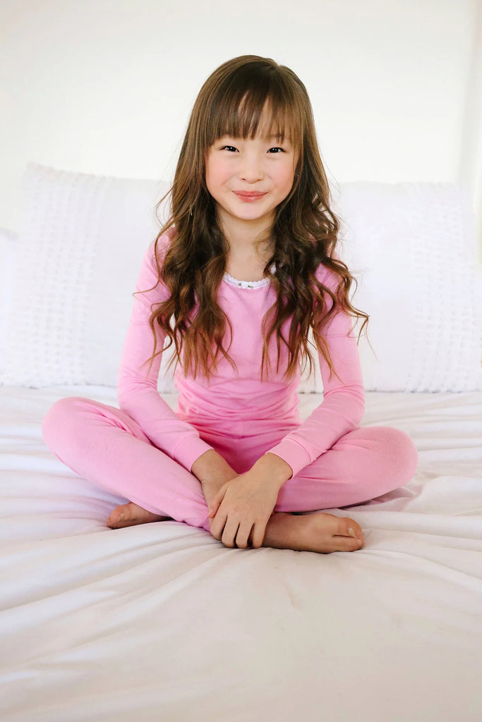 Pink SHORT SLEEVE/SHORTS Set