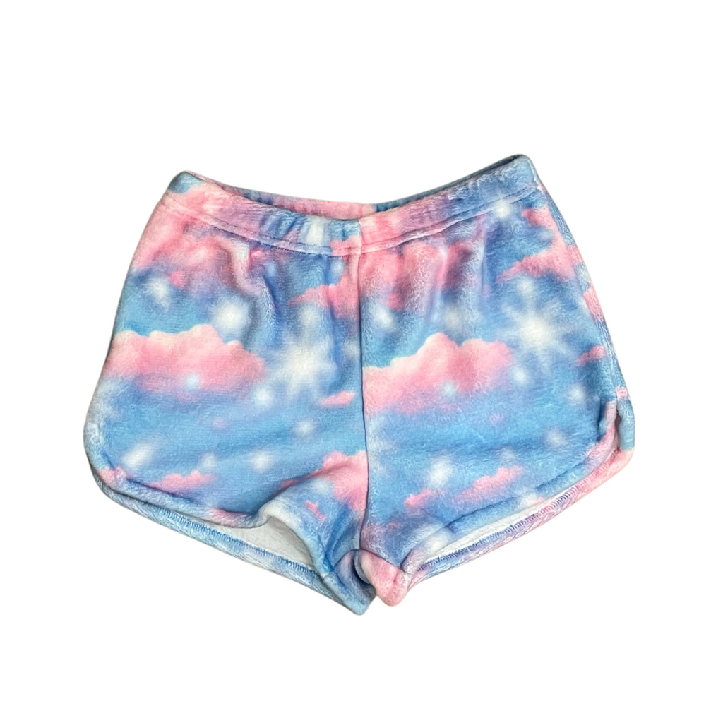 Clouds Fuzzy Shorts