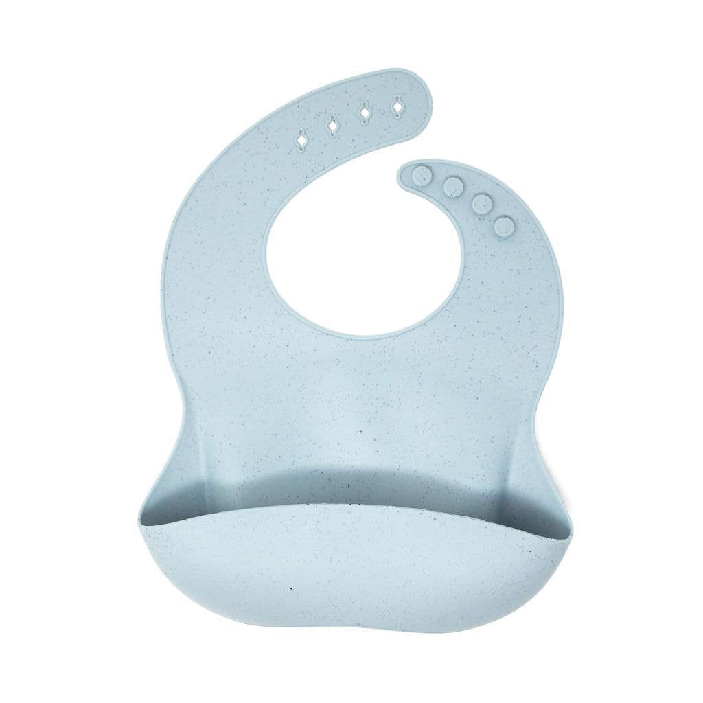 Sea foam speckled Bib