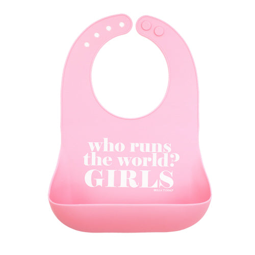 Who runs the world?Girls Bib