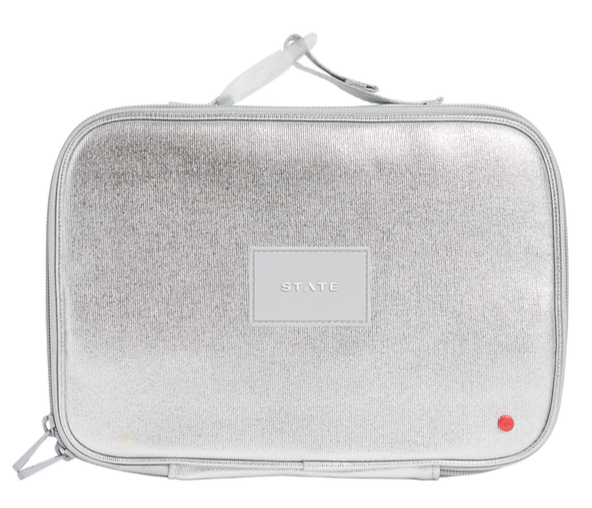 State Bags Rodgers Lunch Box- Silver