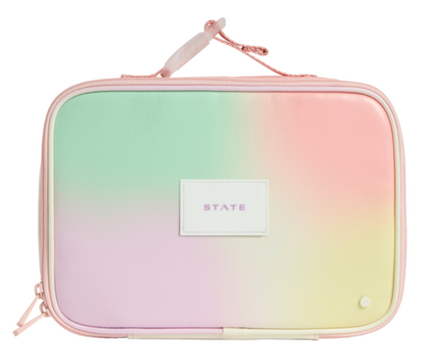 State Bags Rodgers Lunch Box- Tie Dye Patchwork