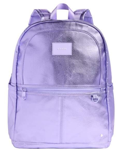 State Bags Kane Double Pocket LARGEST SIZE Backpack- Lilac