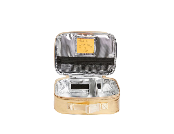 State Bags Rodgers Lunch Box- Gold
