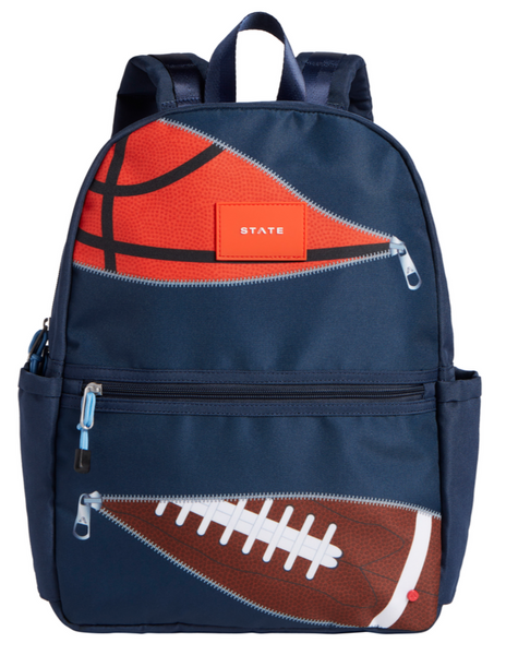 State Bags Kane Double Pocket Backpack- Sports
