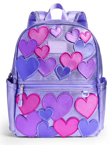 State Bags Kane Backpack- 3D Hearts