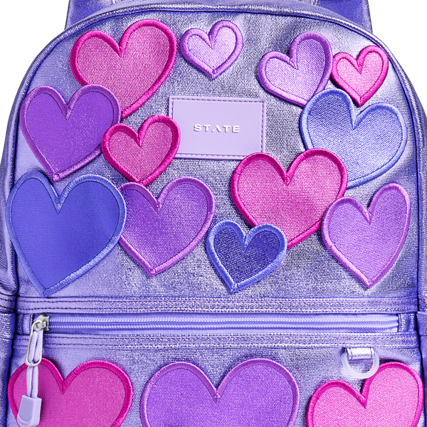 State Bags Kane Backpack- 3D Hearts