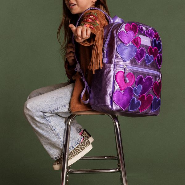State Bags Kane Backpack- 3D Hearts