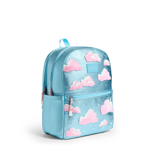 State Bags Kane Double Pocket Backpack- Clouds