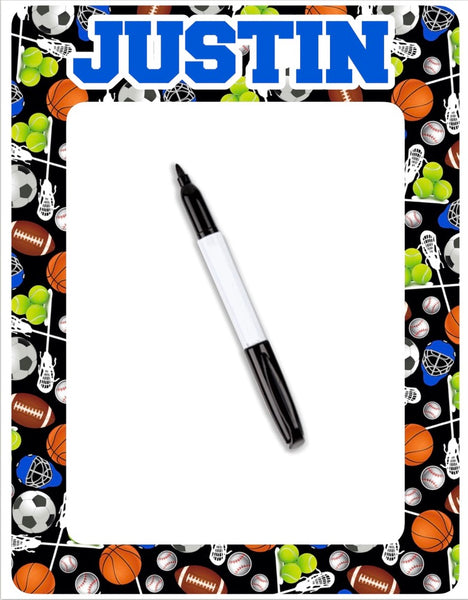 Custom Laminated Dry Erase Board