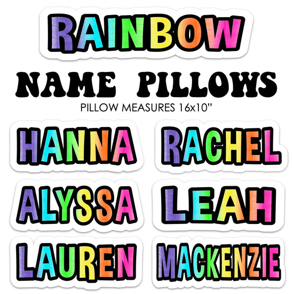 Custom Name Pillow