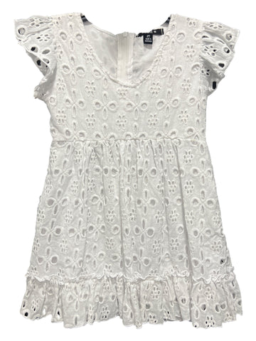 White Eyelet Dress