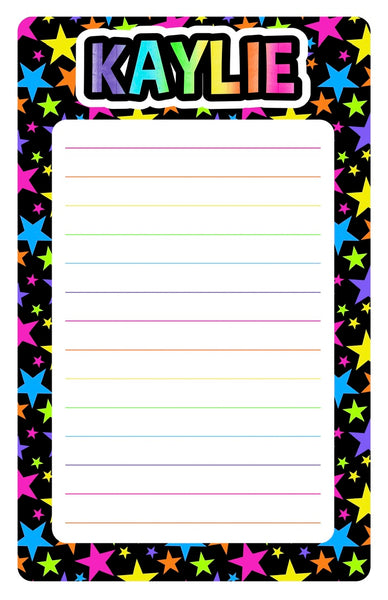 Custom Lined Notepad