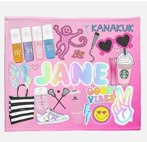 Favorite Things Minky Blanket