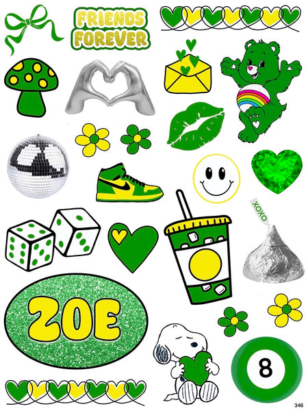 Custom Cling-It Sheets 9x12