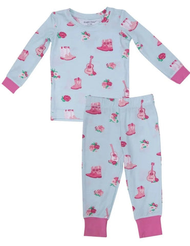 Pink Cowgirl Pajama Set