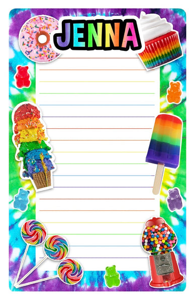 Custom Lined Notepad