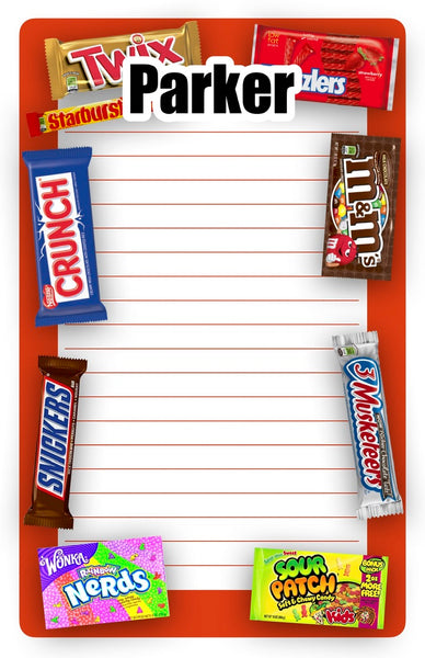 Custom Lined Notepad