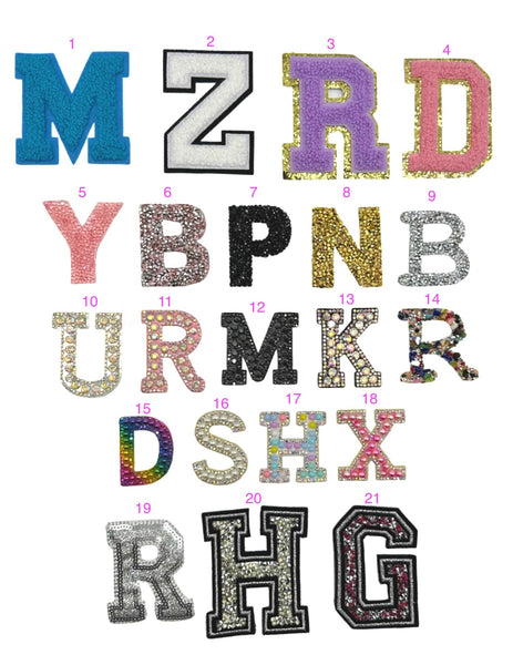 Letter Patches (Crystallized)