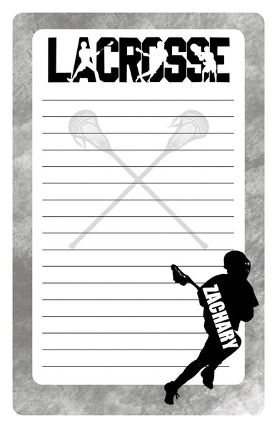 Custom Lined Notepad