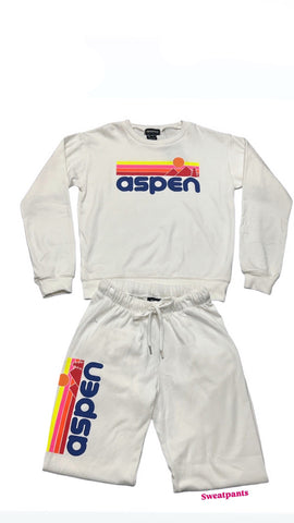 Aspen Pullover & Sweatpant Set (sz XLarge- 12/14 & JR Small)
