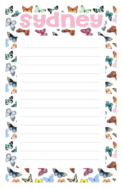 Custom Lined Notepad