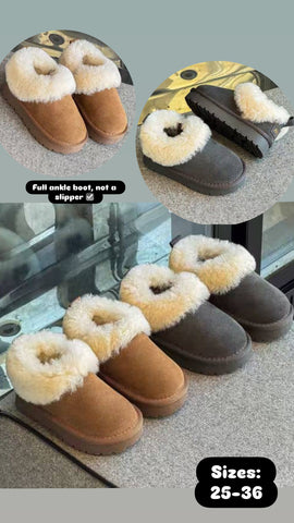 Flora Fur Boot