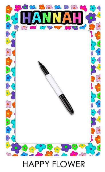 Custom Laminated Dry Erase Board