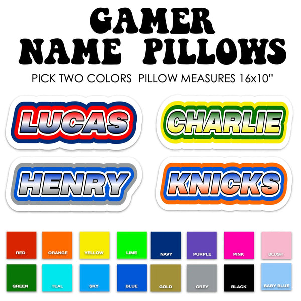 Custom Name Pillow