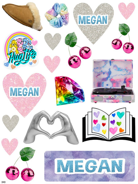 Custom Cling-It Sheets 9x12