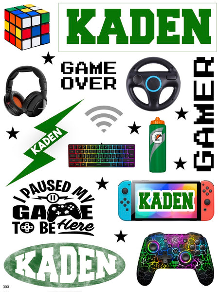 Custom Cling-It Sheets 9x12