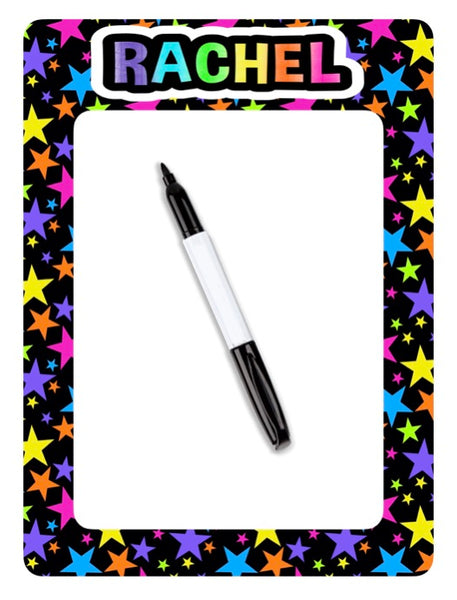 Custom Laminated Dry Erase Board