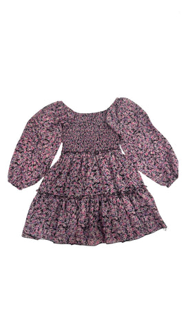 Pink Floral Roughing Dress (Sz 5 & XLarge- 12)