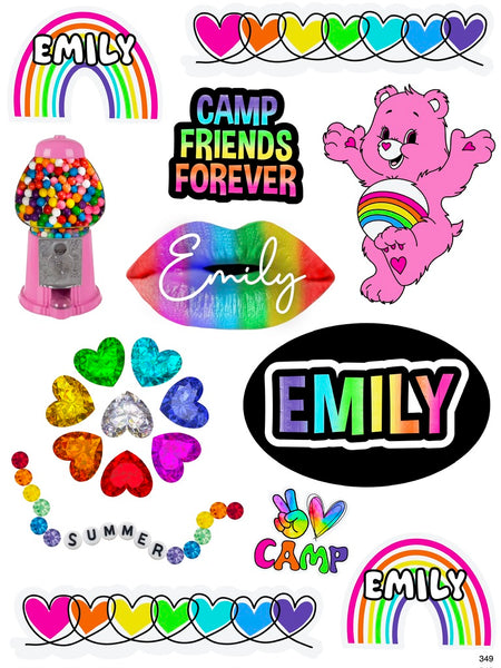 Custom Cling-It Sheets 9x12