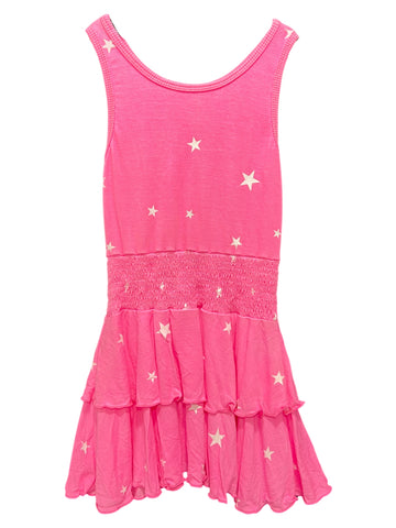 Pink Stars Dress (sz 5)