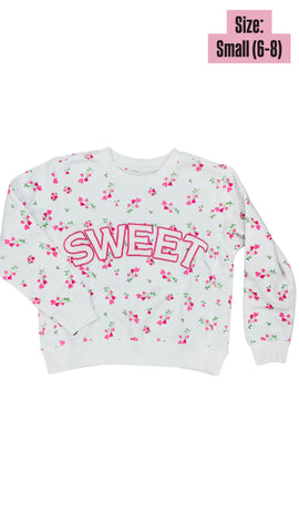 Floral Pullover (sz 6-8)