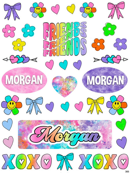 Custom Cling-It Sheets 9x12