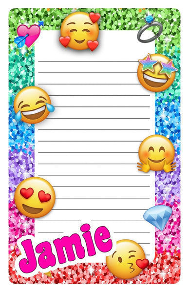 Custom Lined Notepad