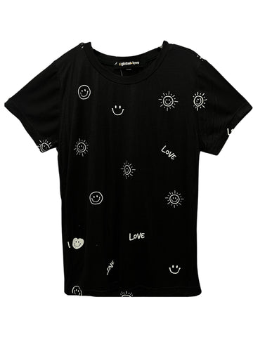 Black Icons T-Shirt (sz XL)