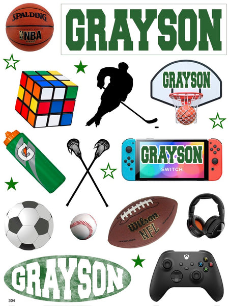 Custom Cling-It Sheets 9x12
