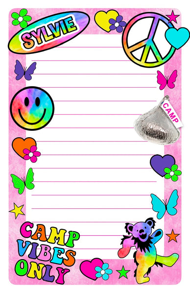 Custom Lined Notepad