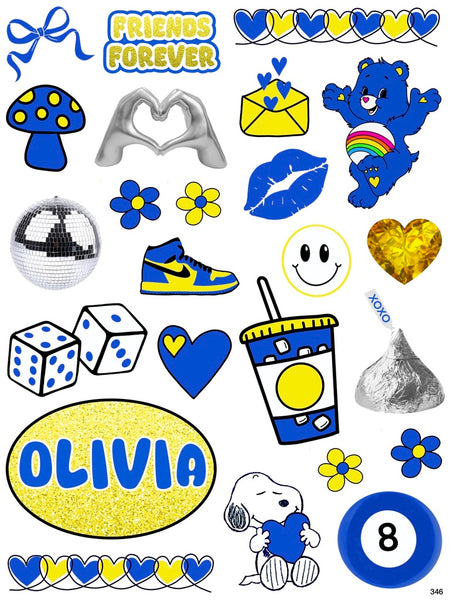 Custom Cling-It Sheets 9x12