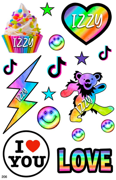 Custom Cling-It Sheets 9x12