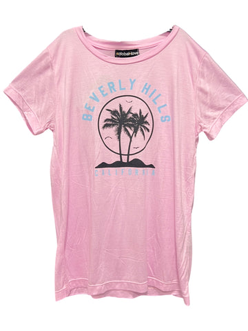 Pink Beverly Hills T-Shirt (JR Small)