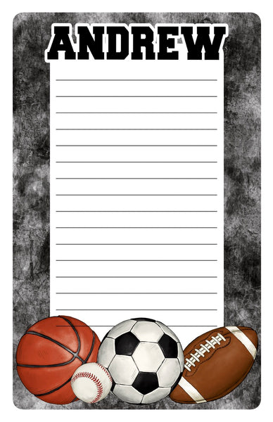 Custom Lined Notepad