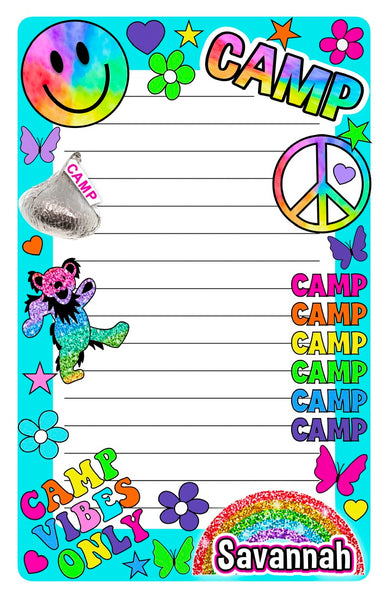 Custom Lined Notepad