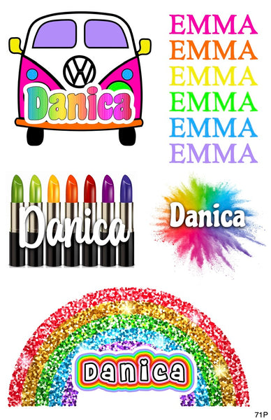 Custom Cling-It Sheets 9x12