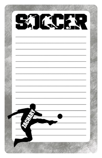 Custom Lined Notepad