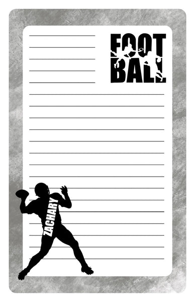 Custom Lined Notepad